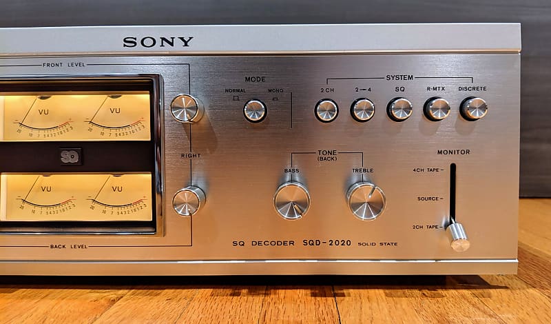 SONY ソニー SQD-2020 SQデコーダー 4ch プリアンプ