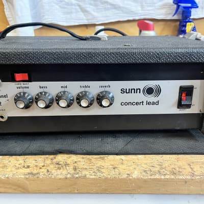 Sunn Concert Lead Guitar Amp Head | Reverb