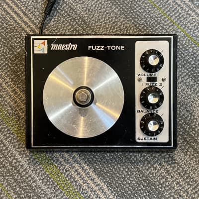 Maestro Fuzz-Tone FZ-1S 1970s - Black image 1