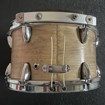 PURITAN DRUM CO. 12” x 7” Snare Drum 2023 - Grey Elm Clear Lacquer image 2