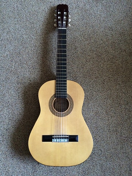 Sunlite Classical Acoustic Guitar 3 4 Size Case Reverb