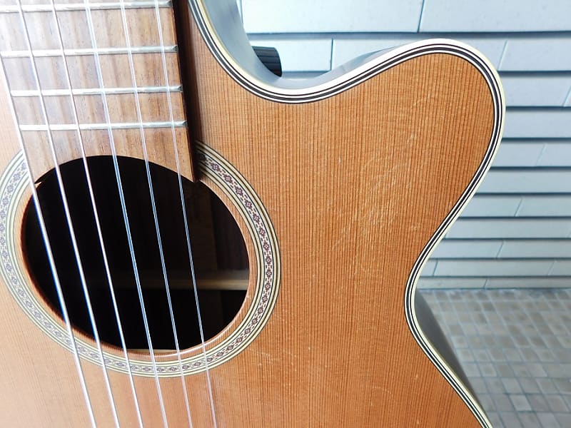 Takamine NPT-110N 1990' Natural Electric classical guitar