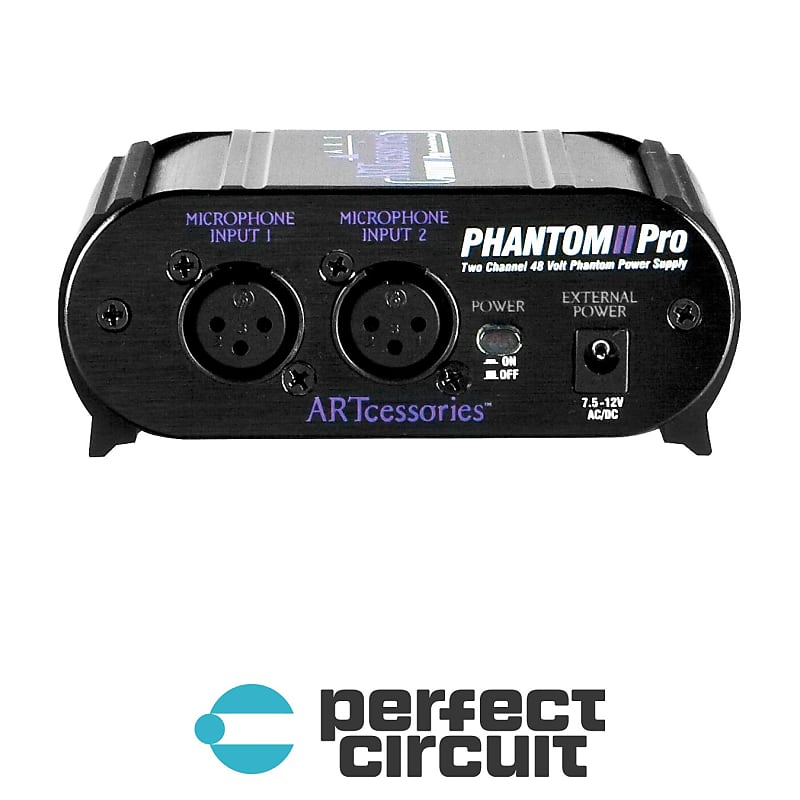 ART Phantom II Pro 2Channel Phantom Power Supply [DEMO] Reverb