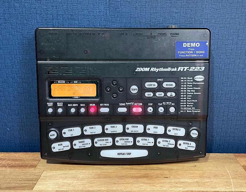 Zoom RhythmTrak RT-223 - Black image 1