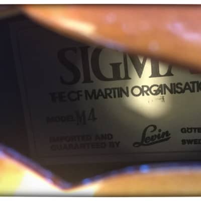 Sigma Mandolin M4 from the 70s Sunburst image 3