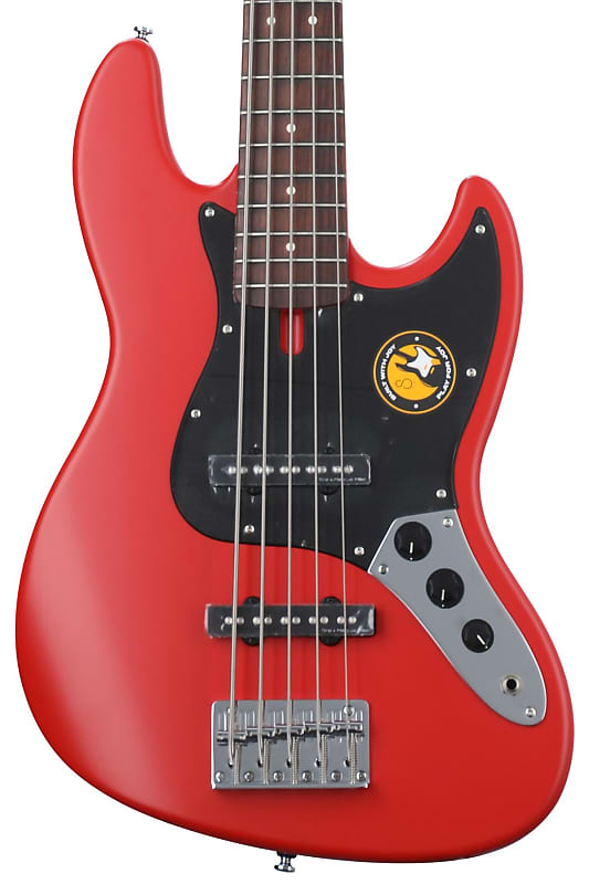 Sire Marcus Miller V3P 5-string Bass Guitar - Red Satin | Reverb