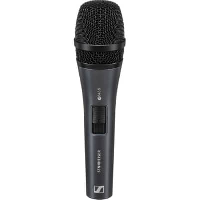 Sennheiser e 845-S Supercardioid Dynamic Vocal Microphone with On/Off Switch image 3