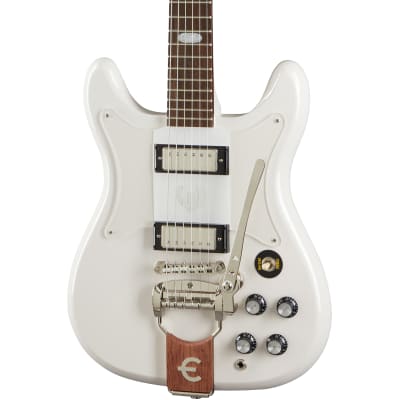 Epiphone Crestwood Custom Electric Guitar in Polaris White image 1