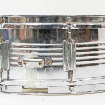 Unbranded 14" x 5.5" Steel Snare Drum Student with Dampener image 6