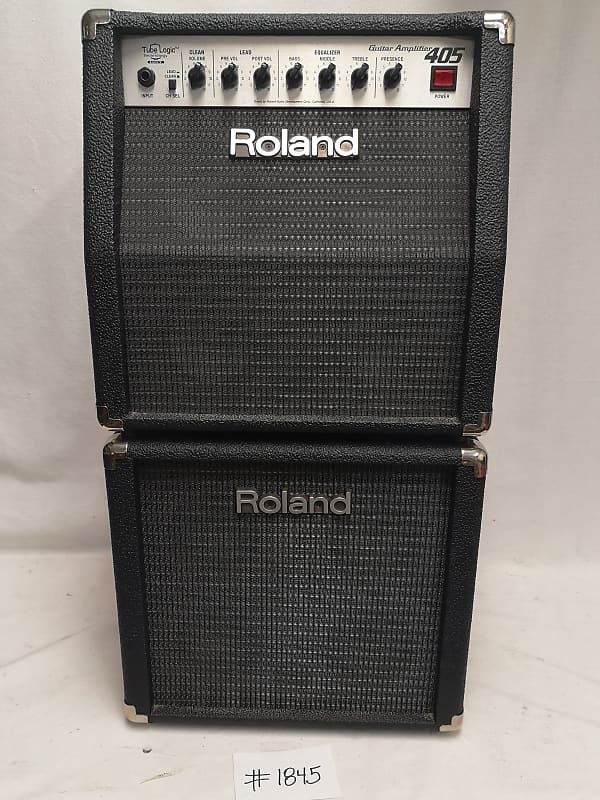 ROLAND GC-405X 32W Stack Amplifier & GC-405S Speaker Combo Set #1845 Great  Used Working Condition
