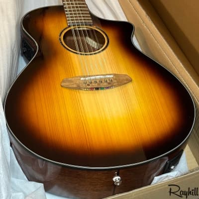 Breedlove Discovery S Concert 12-string CE Acoustic-Electric Guitar Edgeburst image 6