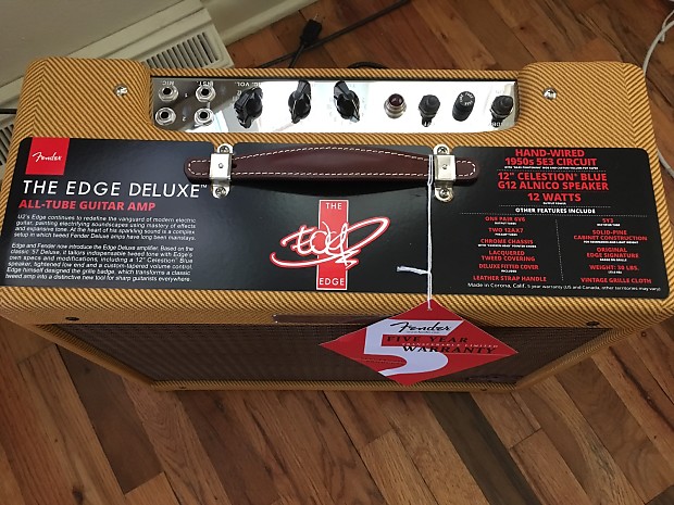 Fender the shop edge deluxe amp
