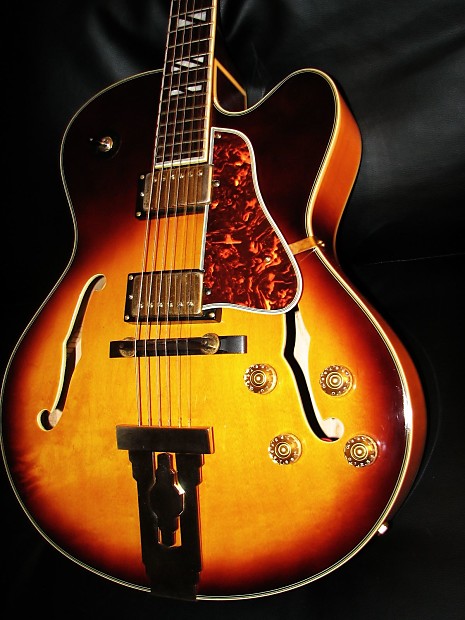 ARIA PRO II FA-70 Jazz Guitar Sunburst | Reverb