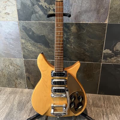 Superb 1980 Short Scale Rickenbacker 320/325 Lennonized Bigsby in Natural Honey Dripper Nude (641) image 2