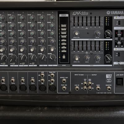 Yamaha EMX 2300 Powered Mixer 90s - WITH ROAD CASE | Reverb