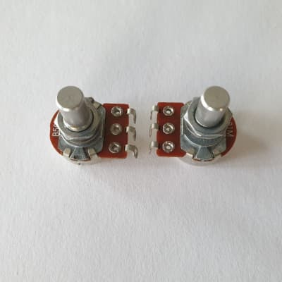 Jazzmaster and Jaguar Japan roller pots potentiometer set B50K + B1Meg image 4