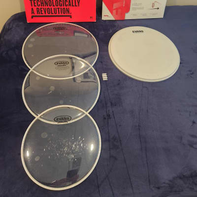 Evans Drum Heads Hydraulic And HD Dry Bundle | Reverb