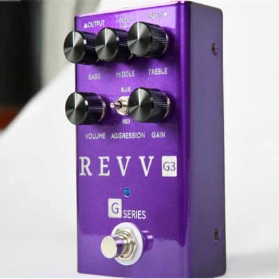 Revv Amplification G3 Purple Channel Distortion Pedal image 2