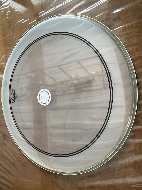 Remo Bass drum head 22" powerstroke 3 clear batter 2020 Clear image 1