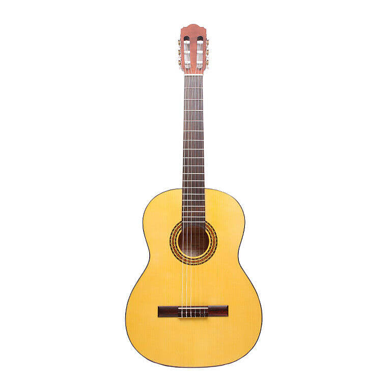 Hora Classical Guitar & Case N1010 Spanish Full Size Nylon String All Solid Body image 1