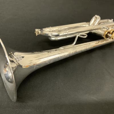 Eastman ETR821G Trumpet - Silver Plated image 8
