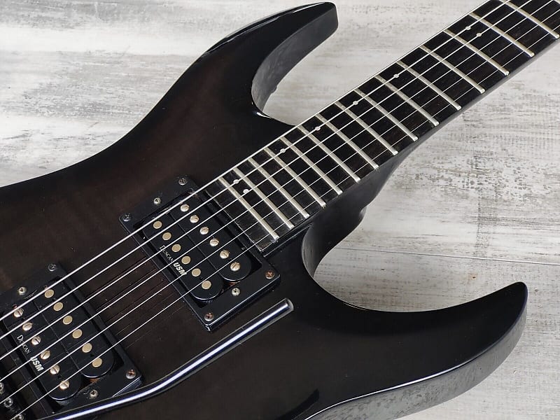 2013 Washburn XMPRO2FRF HH Superstrat (Black Flame) | Reverb 2013 Washburn XMPRO2FRF HH Superstrat (Black Flame) | Reverb