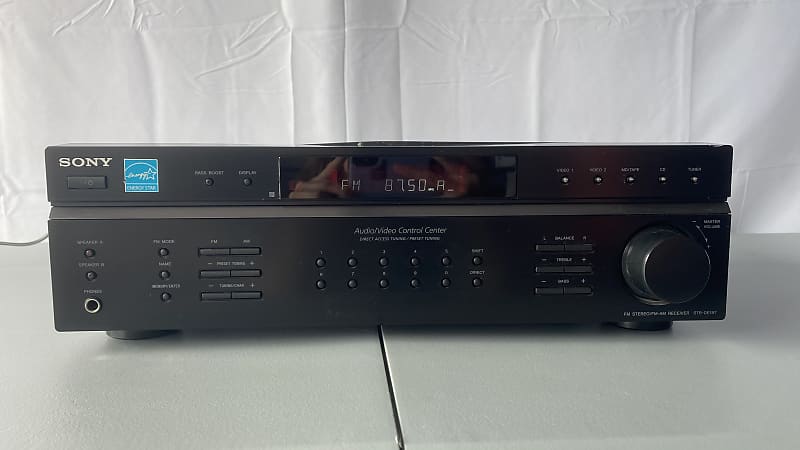 Sony STR-DE197 Receiver HiFi Stereo Vintage 2 Channel AM/FM Tuner Home Audio  			
