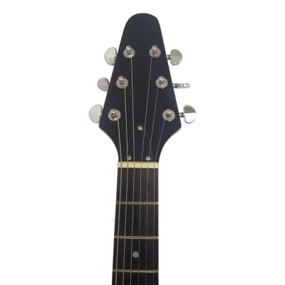 Zenison Full Size Right Handed Flying V Electric 6 String Guitar 2021 White image 2