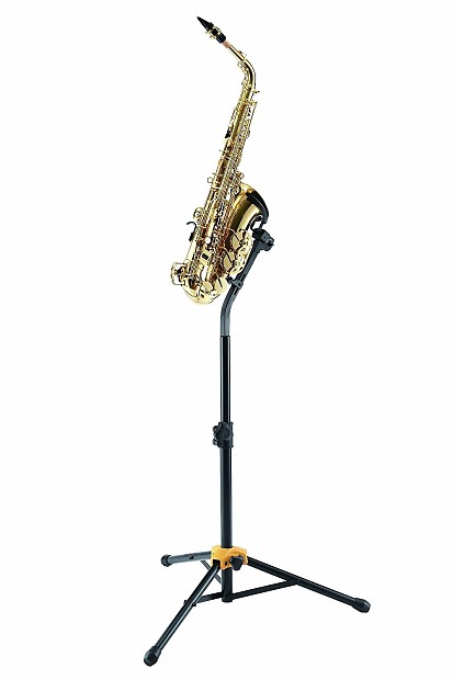 Hercules DS730B Auto Grip Alto/Tenor Tall Saxophone Stand image 1
