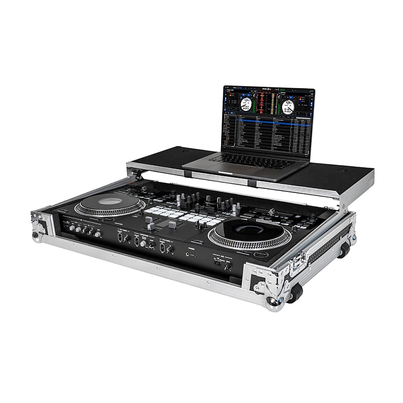 Mint Headliner HL10008 Flight Case w Laptop Platform & Wheels for Pioneer DJ DDJ-REV7 image 1
