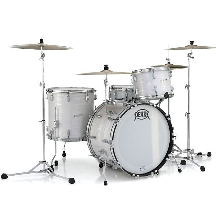 Pearl President Series Phenolic 3-Piece Shell Pack, White