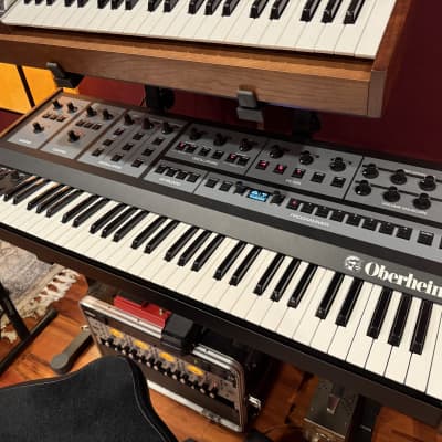 Oberheim OB-X8 61-Key 8-Voice Synthesizer 2022 - Present - Black with Wood Sides