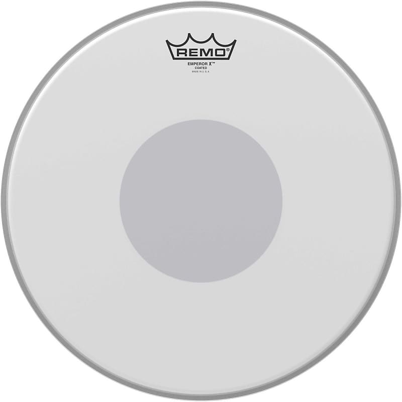 Remo BX-0114-10 Emperor X Coated Drumhead - 14 inch - with Black Dot image 1