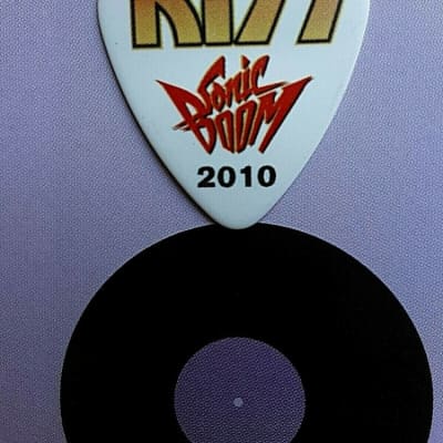 KISS Specialist D Sonic Boom Tour guitar pick for sale