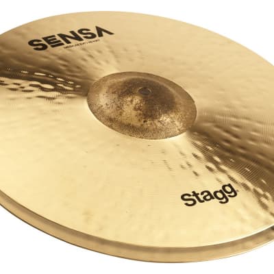 Stagg SENSA 14" Exo Hi-Hat Cymbals -Pair - SEN-HM14E image 1