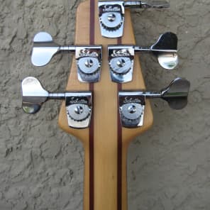 1987 Wal MkII 5 string bass - white finish, w/ OHSC image 8