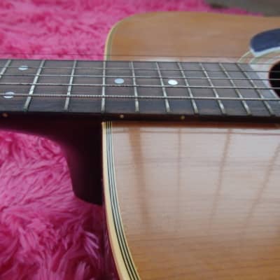 1970's Yasuma Newance Custom W-260 Acoustic Guitar Japanese