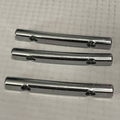 Lot of 3 1980's Kramer Guitars Original Floyd Rose Schaller Made in Germany Chrome Retainer Bar String Tree