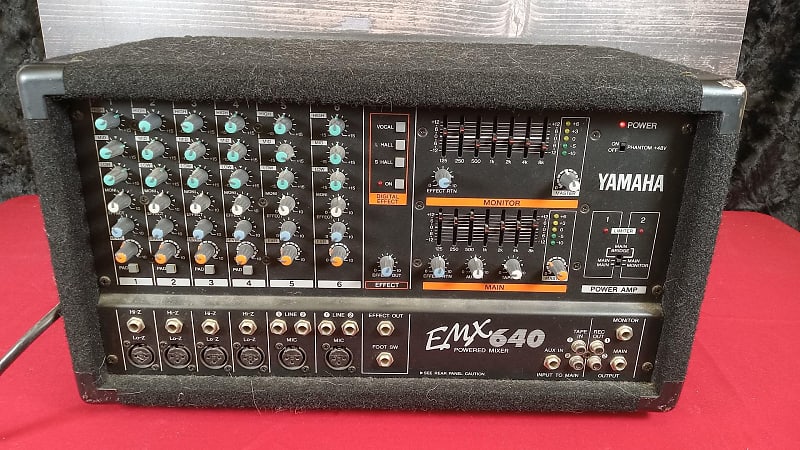 Yamaha EMX 640 PA System (Queens, NY) image 1