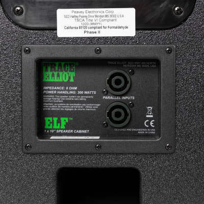 Trace Elliot ELF 1x10" 300-Watt Compact Bass Extension Cabinet image 4