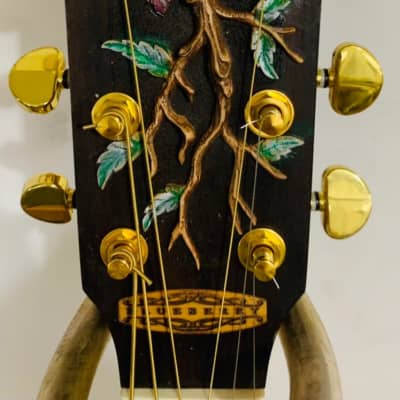 Blueberry Handmade Grand Concert Acoustic Guitar image 8