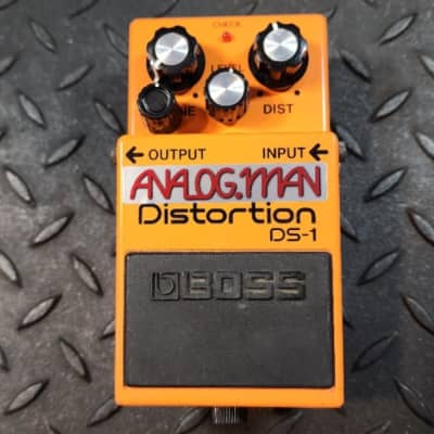 Boss DS-1 Distortion Modded Analogman Pro/Midrange Knob Mod Taiwan