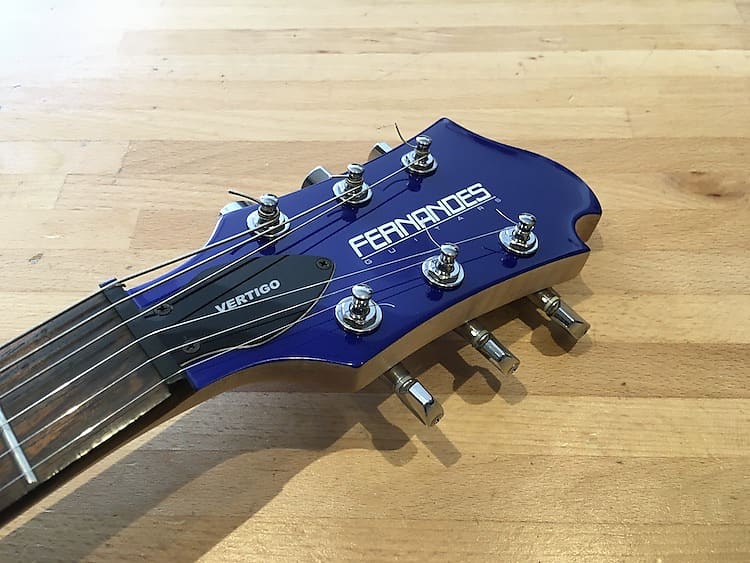 Fernandes Vertigo X Metallic Blue | Reverb Fernandes Vertigo X Metallic Blue | Reverb