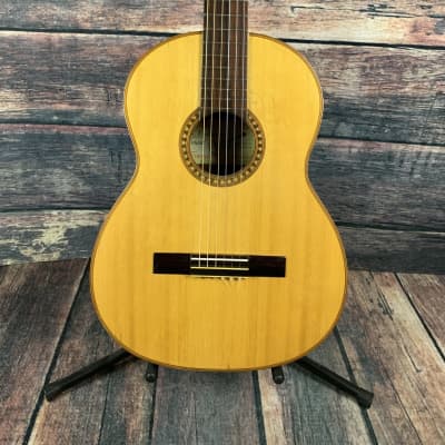 Used Giannini Vintage 60's Tranquillo Model 70 Brazilian Made Classical Guitar with Gig Bag image 2