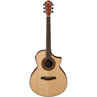 Ibanez AEW23ZWNT Exotic Wood Series Acoustic-Electric Guitar Natural image 1