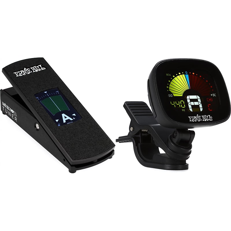 Ernie Ball VPJR Tuner / Volume Pedal Bundle Black Reverb