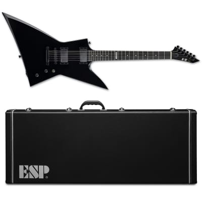 ESP E-II EX NT Black Electric Guitar + Hard Case Made in Japan image 1