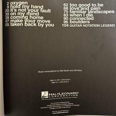 New Found Glory - Coming Home - Guitar tab / tablature Book image 3