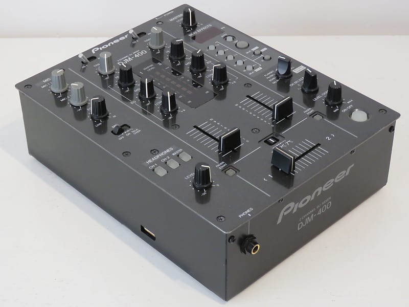 DJ機材 Pioneer DJM-400 PIONEER/DJミキサー/DJM-400 -DJ機材アナログレコード専門店