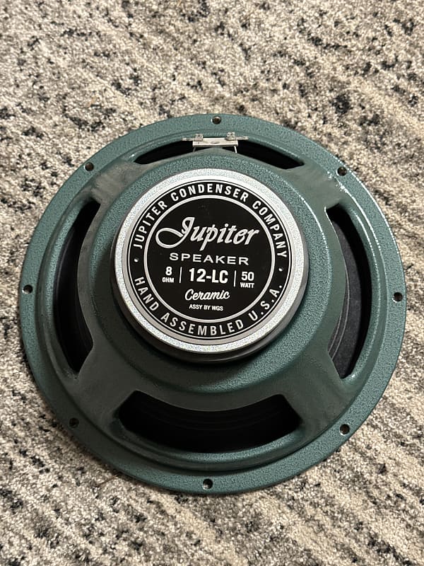 Jupiter Speaker 12LC 12” 50 Watt 8 Ohm 2022 Green Reverb